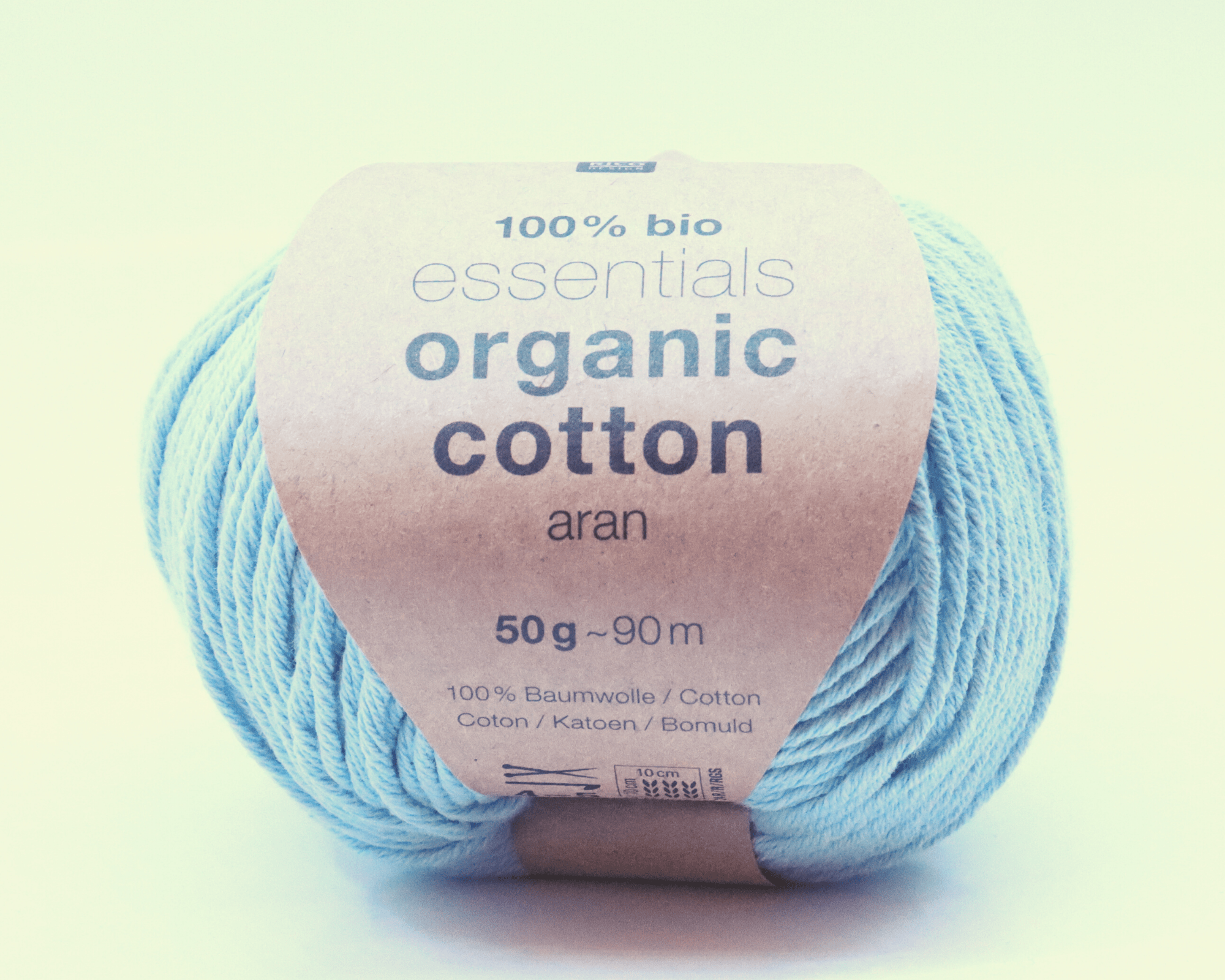 Organic Cotton, de Rico Design Essentials - 100% Coton Bio