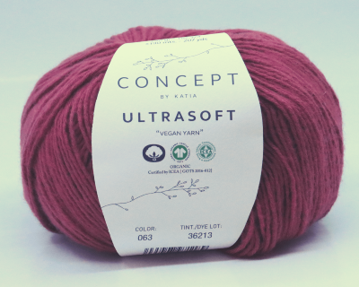 Katia Concept Ultrasoft 100% Coton Biologique