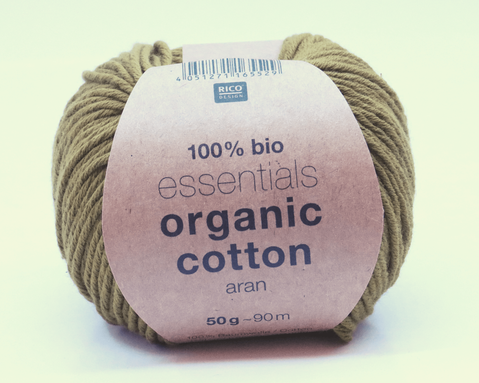Organic Cotton, de Rico Design Essentials - 100% Coton Bio
