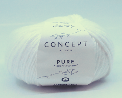 Katia Concept Pure 100% Pima Coton