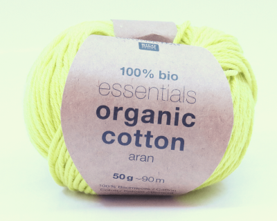 Organic Cotton, de Rico Design Essentials - 100% Coton Bio