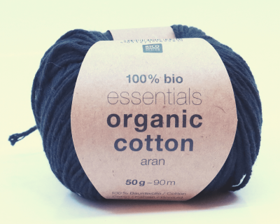Organic Cotton, de Rico Design Essentials - 100% Coton Bio